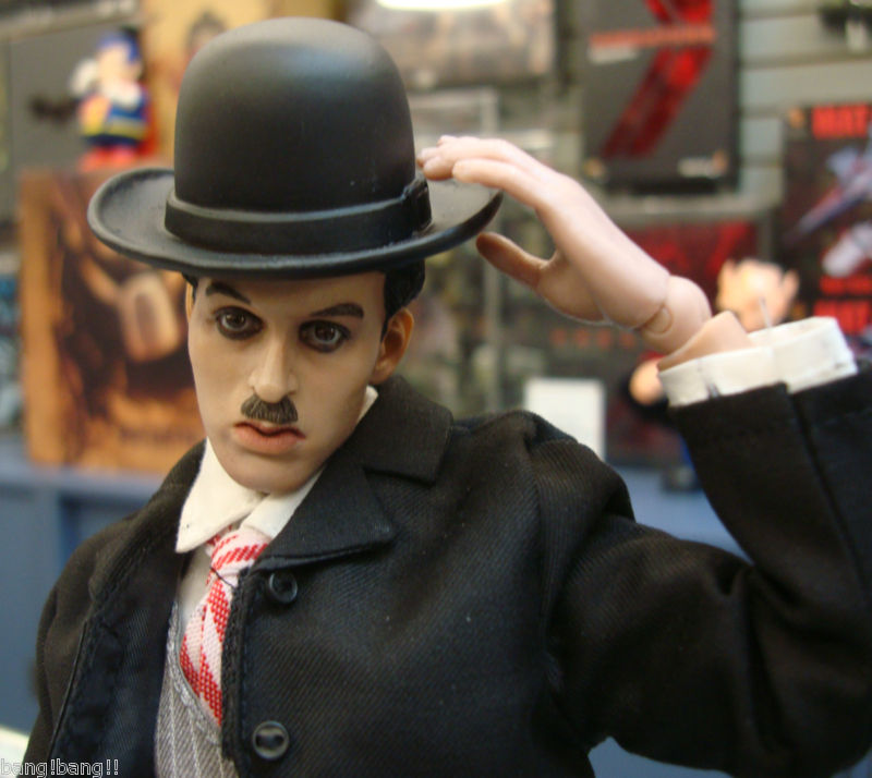 Charlie Chaplin 1/6 Figure 12" Custom Hand Crafted Doll Kumik   Tetea10