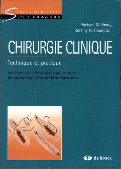 Chirurgie clinique technique et pratique Chirur11