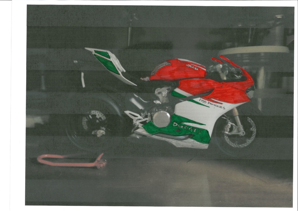 Ducati Panigale 1199 Italian Flag 20191112