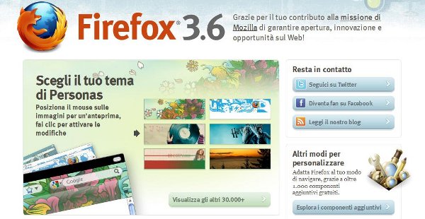 Guerra dei browser, Firefox incalza Explorer Ecco la versione 3.6 Firefo11