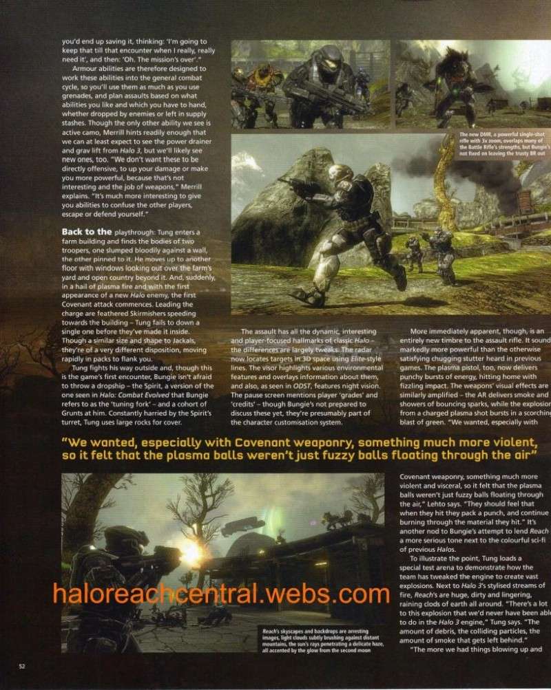 More halo reach info from EDGE with Scans Page5210