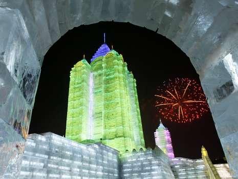 Eisskulpturen in China 0310