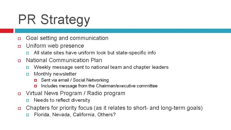 The Whig Communications Plan Slide211