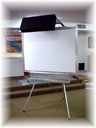Custom easel available from Tom Read Chalk_11