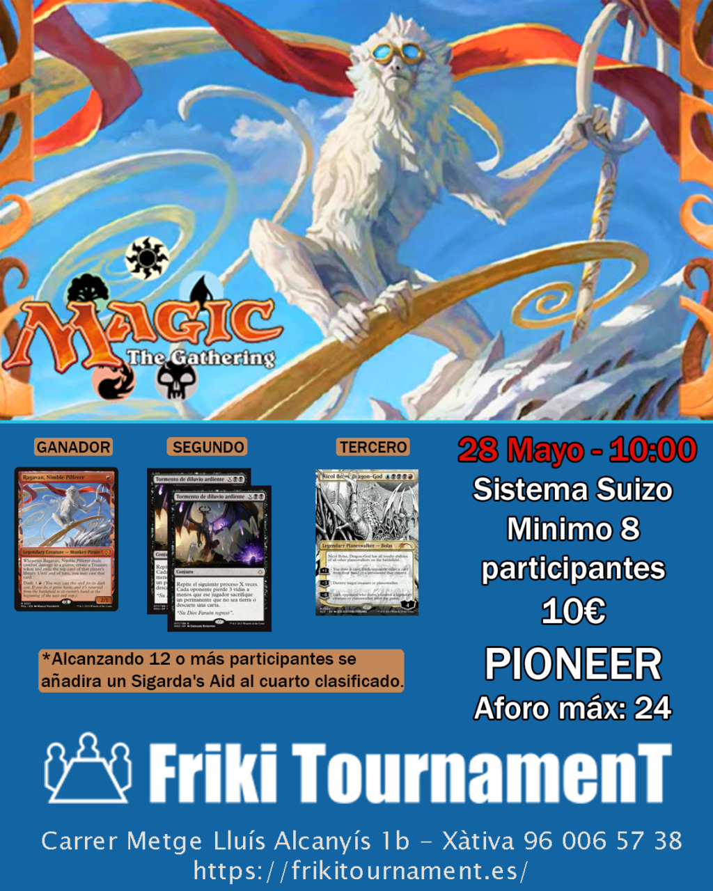 Torneo Pioneer Friki TournamenT - Xàtiva (Valencia) Cartel10