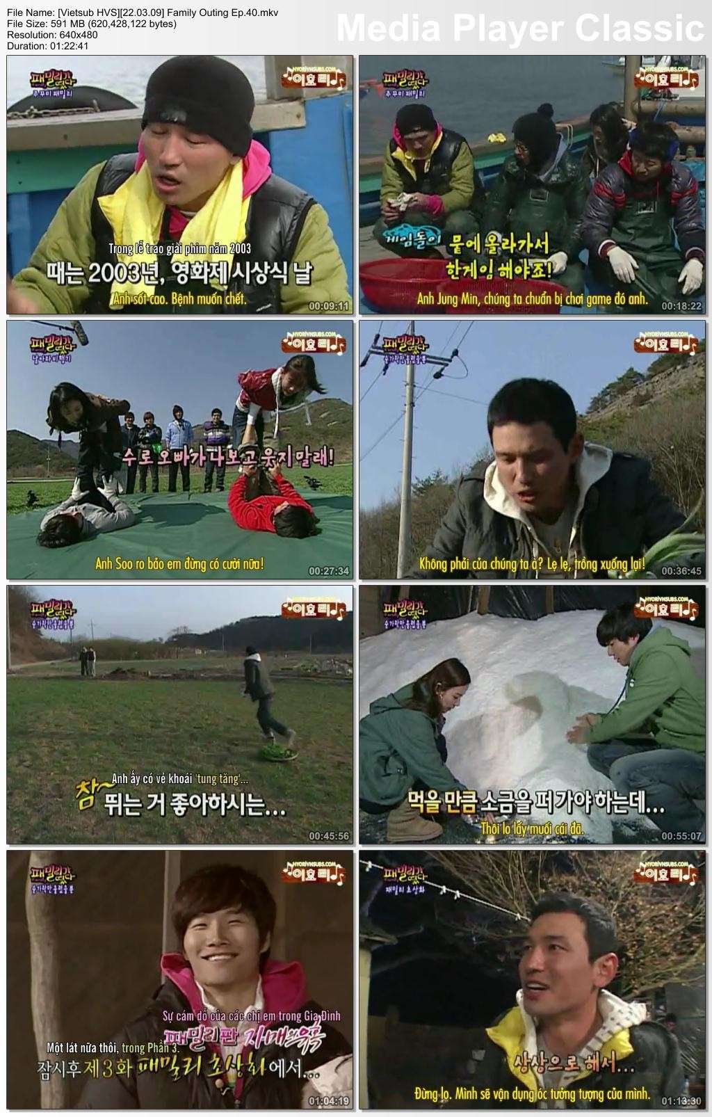 [Vietsub][22.03.09] Family Outing Ep.40 (Guest: Hwang Jung Min) Vietsu27