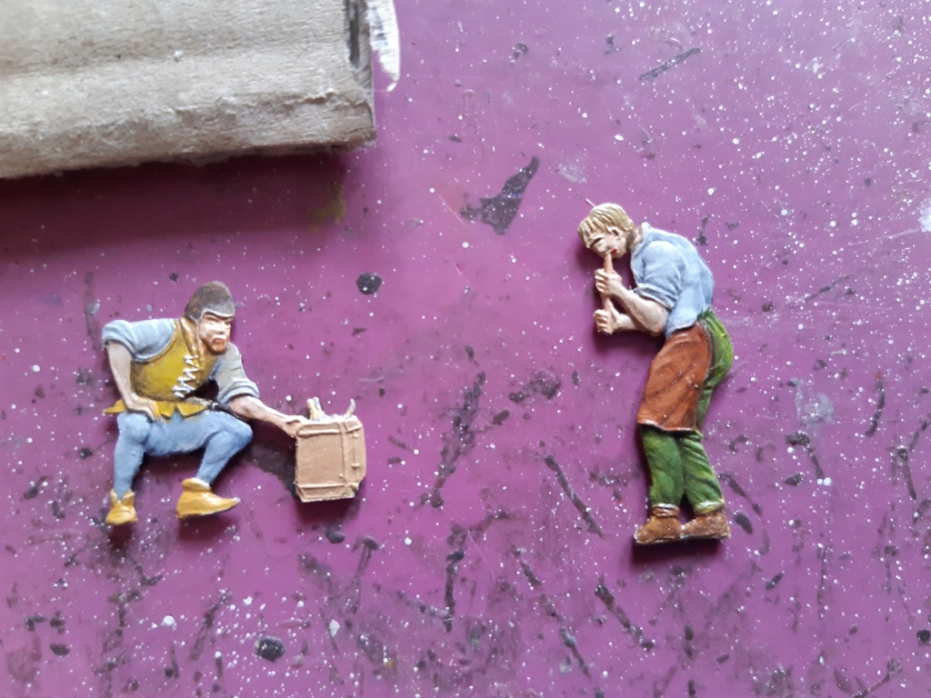 Altposchingerhütte um 1600, 30mm Figuren 20200520