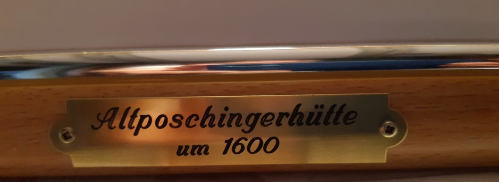 Altposchingerhütte um 1600, 30mm Figuren 20200535