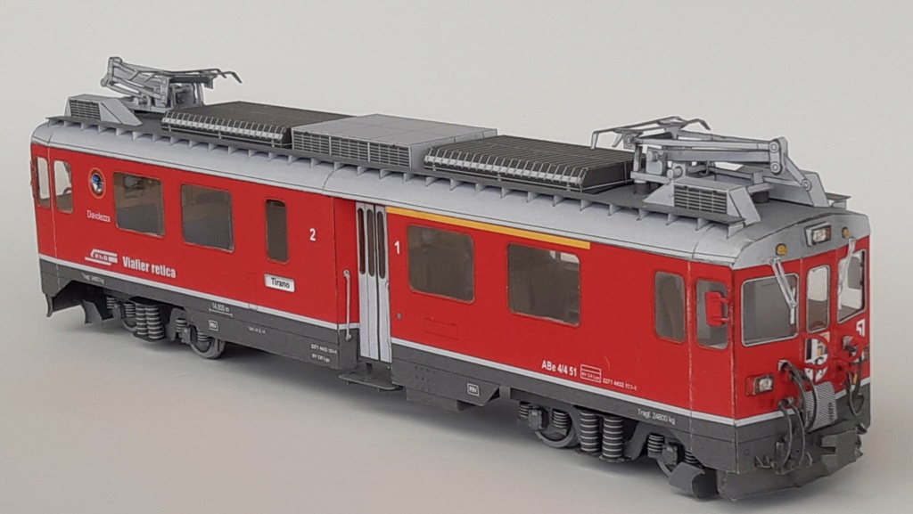 Triebwagen der Rhätischen Bahn ABe4/4, M 1:45, HS-Design 20230828