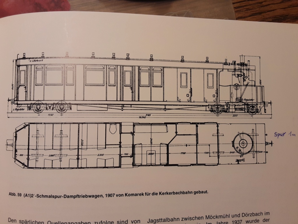 RLK - Dampftriebwagen - Baubericht in 0e 20240513