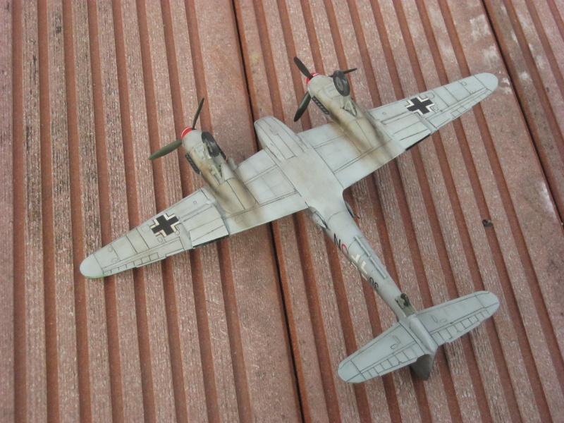 Messerschmitt Me-410 Matchbox 1/72 (VINTAGE) Img_0322