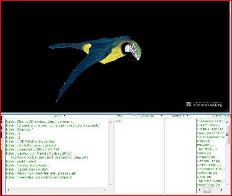 Java 7 Bug Fixed on Deep Matrix: New Version 1.05 Parrot10