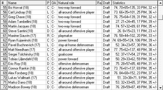 Prospects draft 2013 55-7210