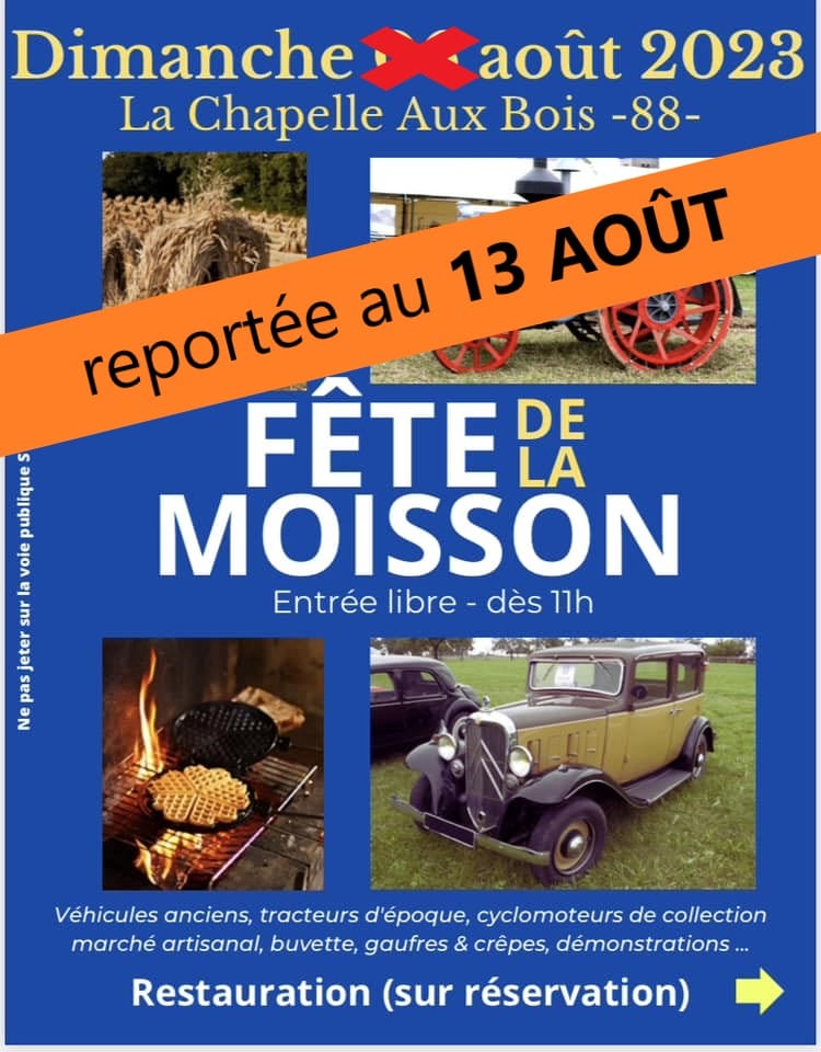 88 La Chapelle Aux Bois Fête des moissons 6 Août 2023 36300410