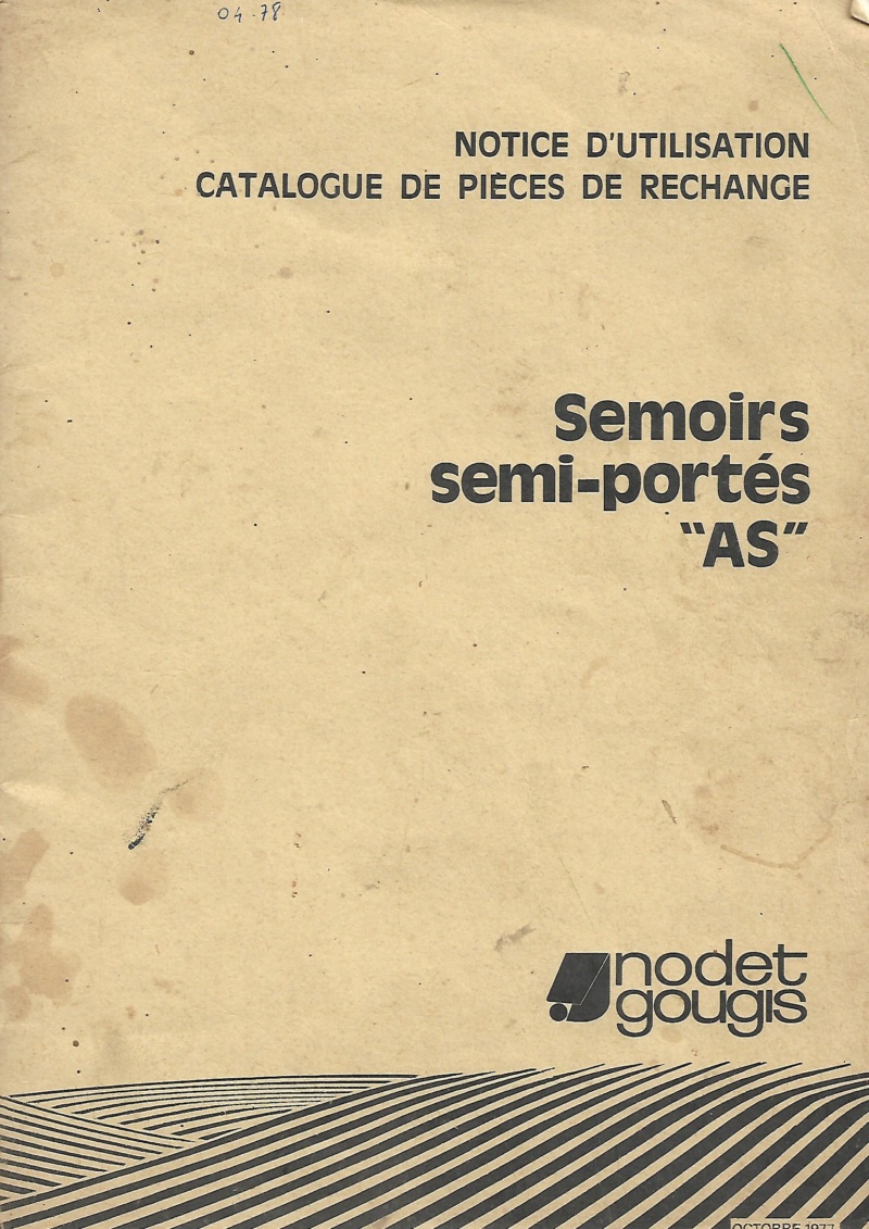 Semoir Nodet-Gougis Scana10