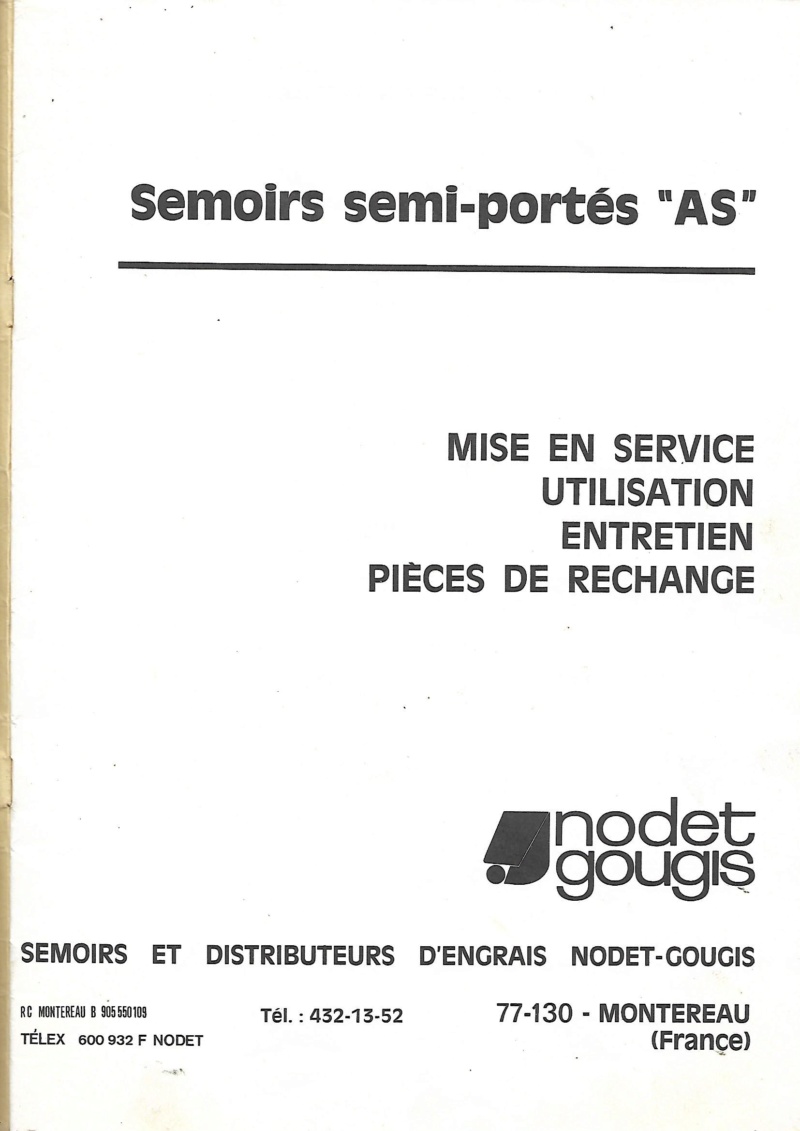 Semoir Nodet-Gougis Scanb10