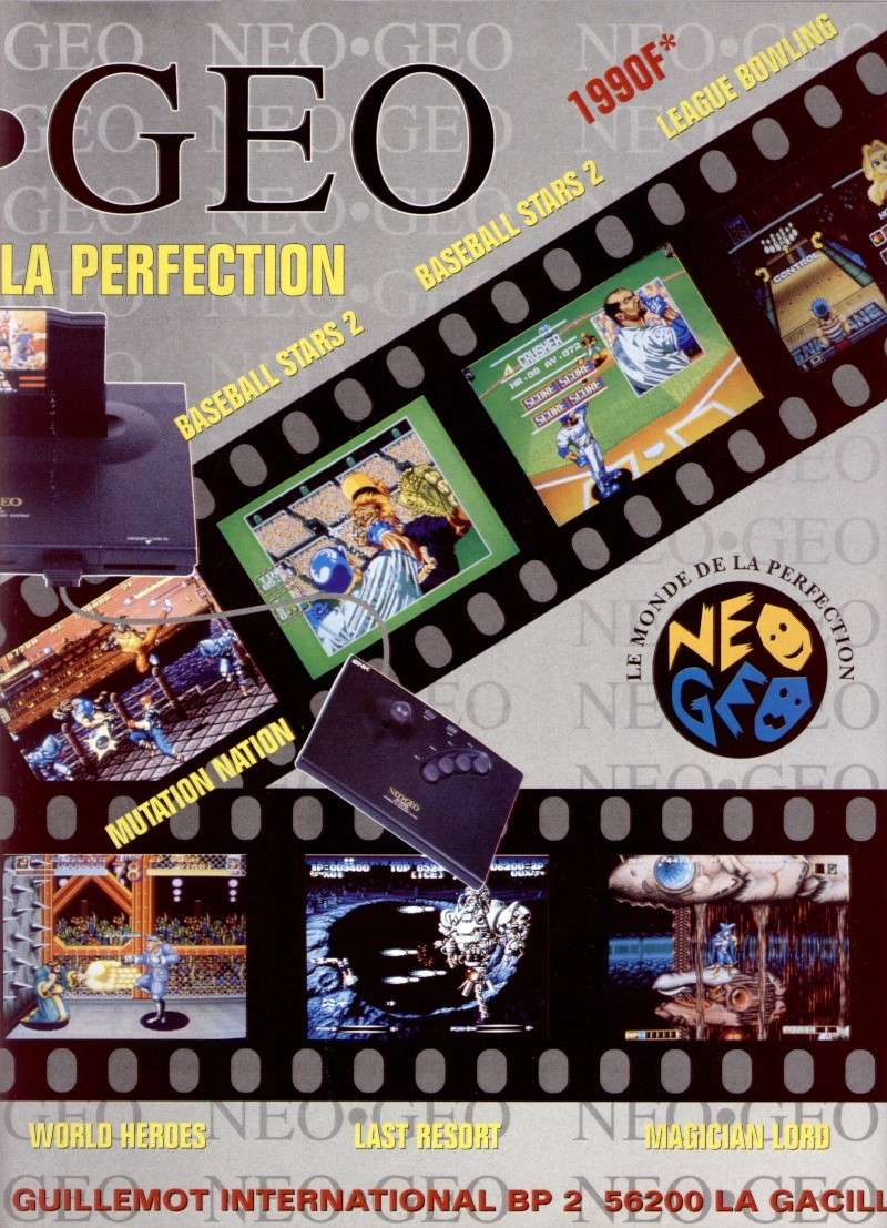 La Neo Geo fait sa pub Joypad11