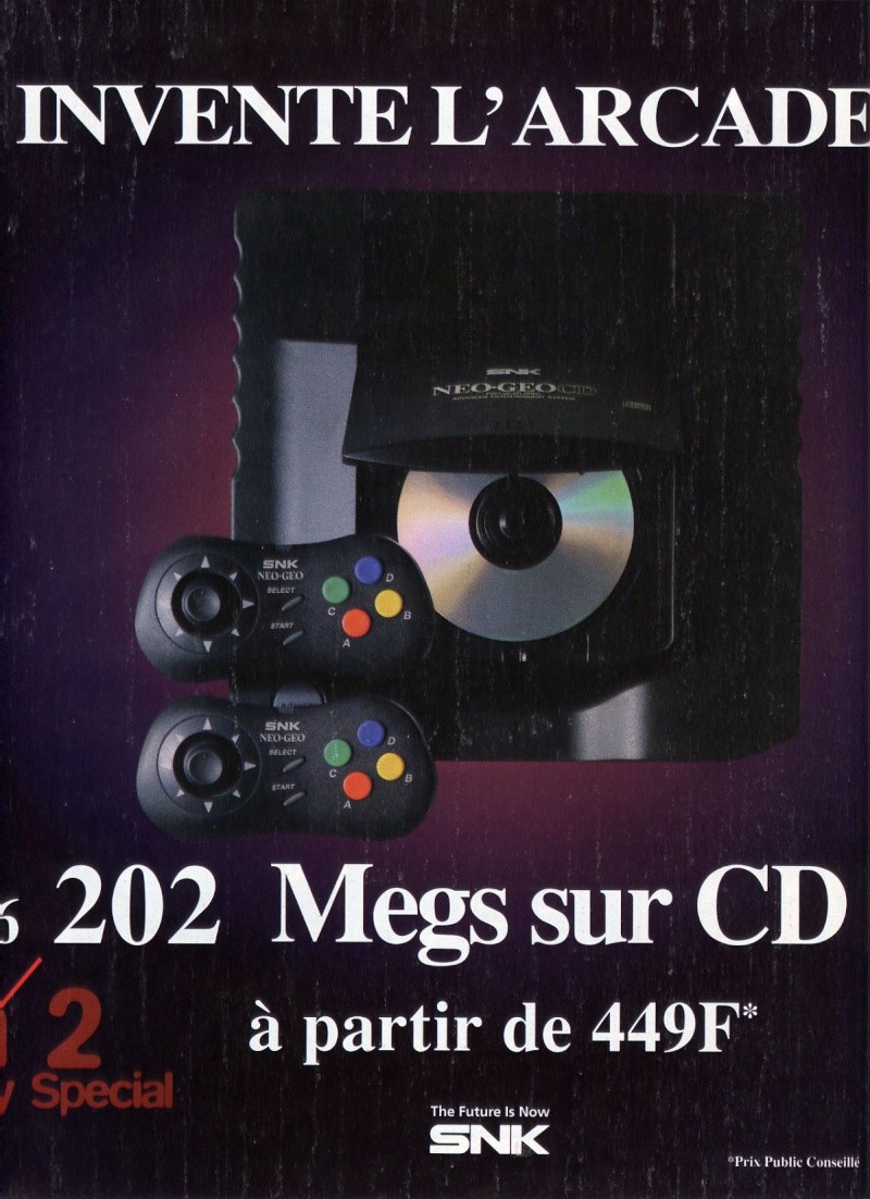 La Neo Geo fait sa pub Joypad13