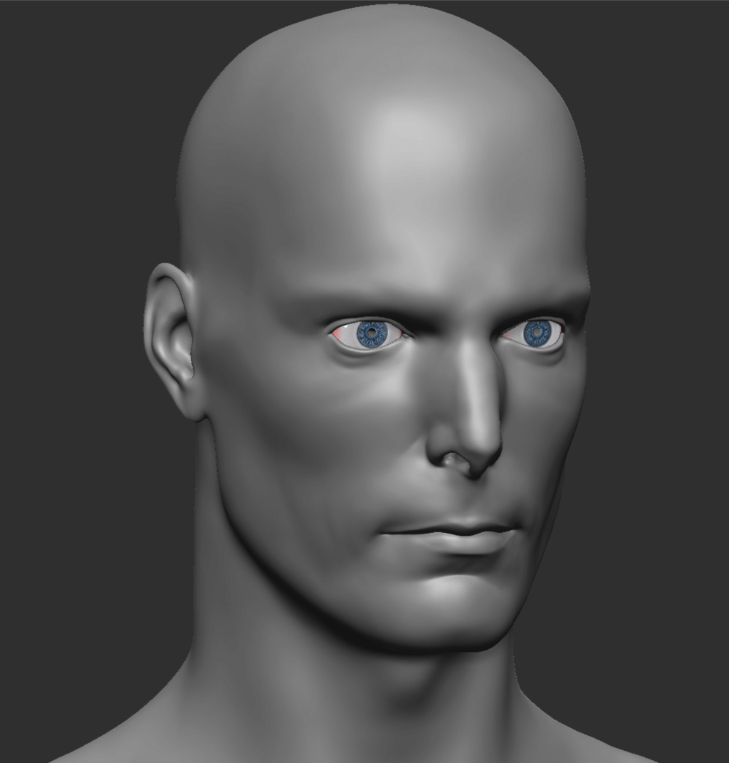 Christopher Reeve Fan art sculpture Captur14