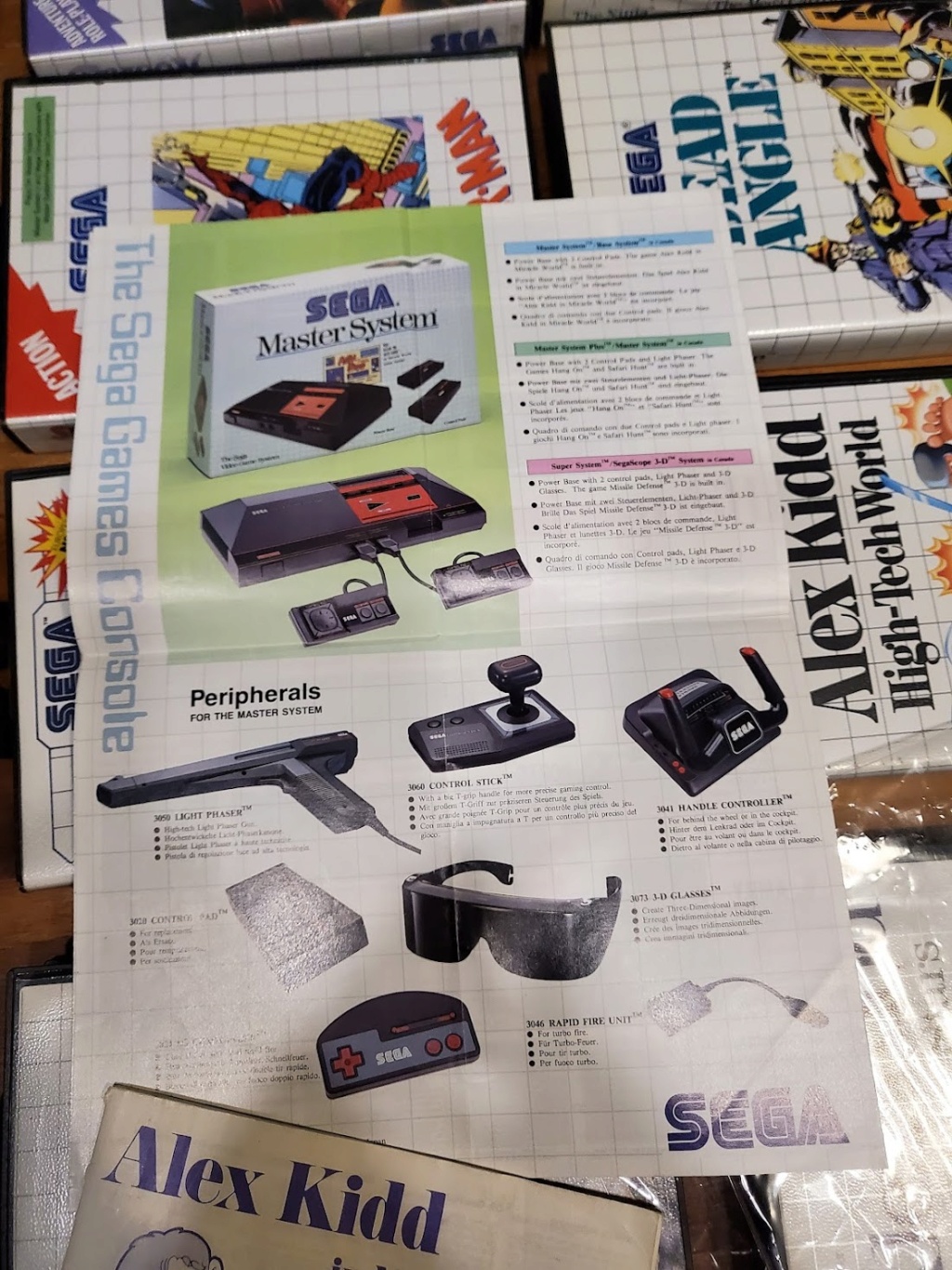 [VDS] Partie de ma collection Master System 2 en boite + 50aine de jeux 1110
