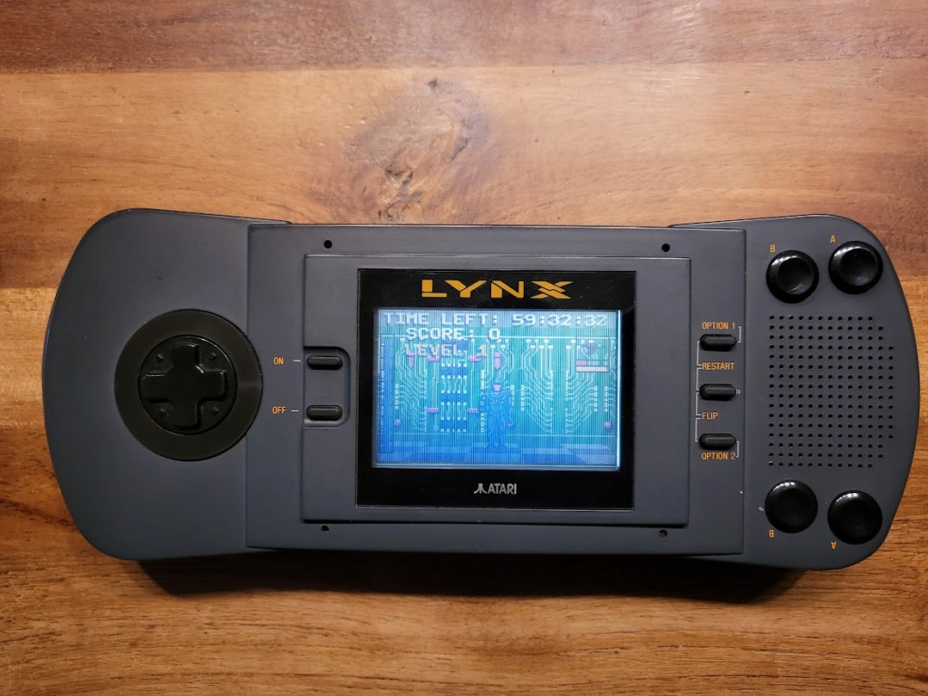[EST] Atari Lynx 1 + 2 jeux  // Game Boy Play it Loud IPS V4 20230312