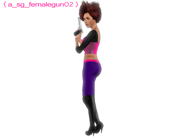 Female Gun Poses Screen20