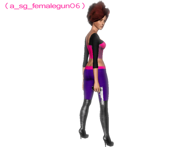 Female Gun Poses Screen29