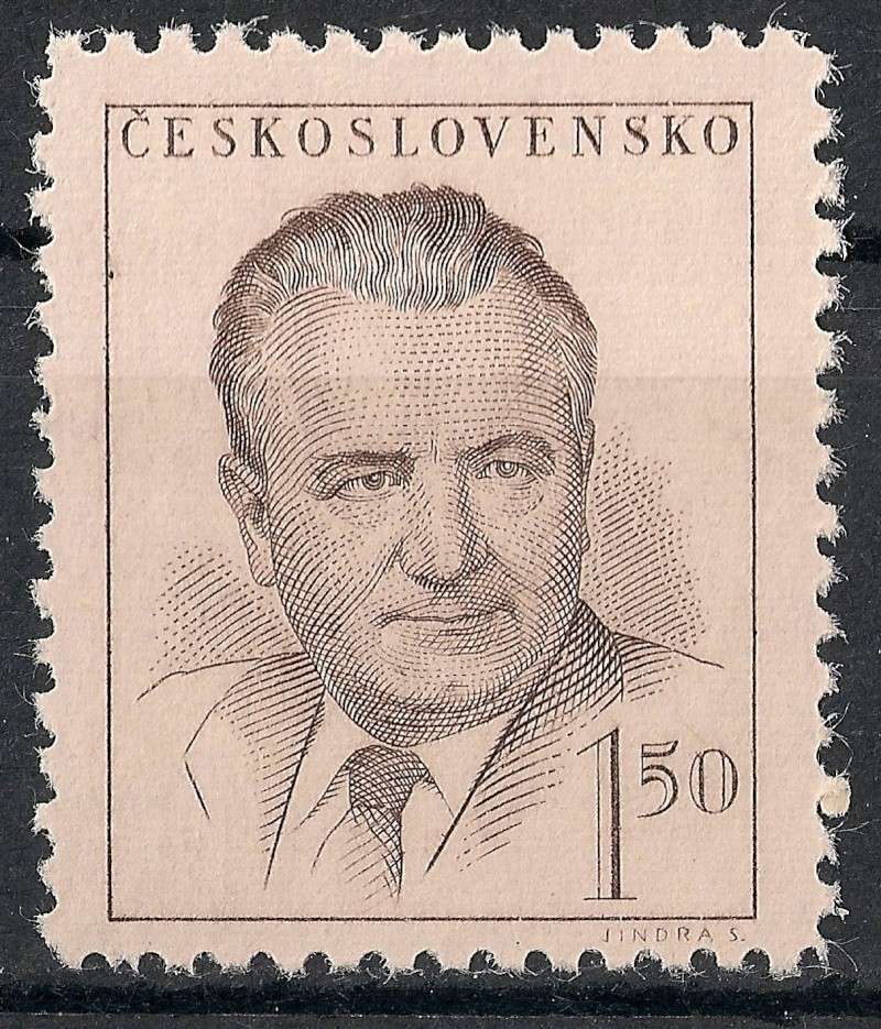 Tschechoslowakei - Briefmarkenausgaben 1948 Scanne35