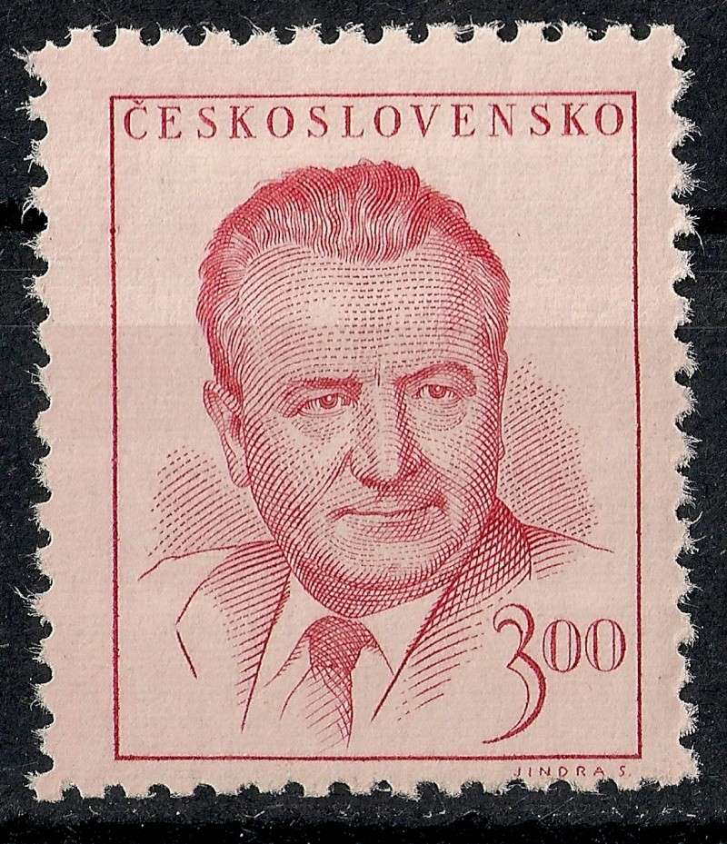 Tschechoslowakei - Briefmarkenausgaben 1948 Scanne36