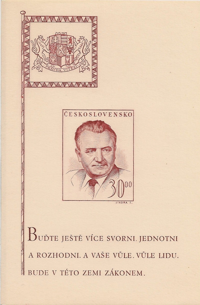 Tschechoslowakei - Briefmarkenausgaben 1948 Scanne59