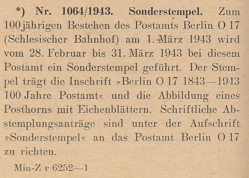 deutsche - Deutsche Reichspost 1943 - Seite 4 Scanne67