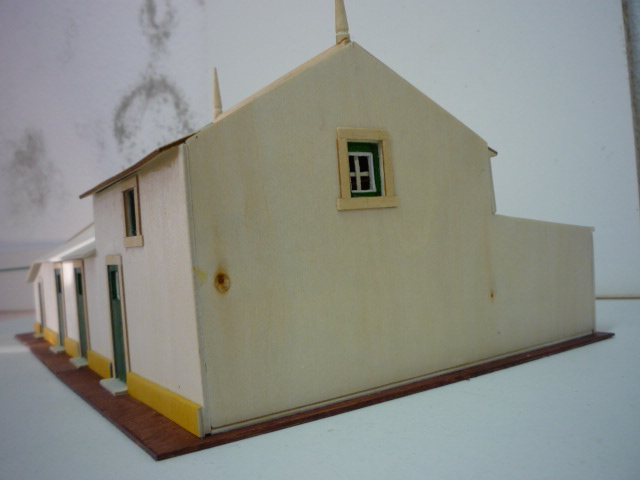 Maquet de bâtisse rurale fin  siècle. XIX "Ribatejo Portugal" (du couvent à la résidence) 1/50 P1080832