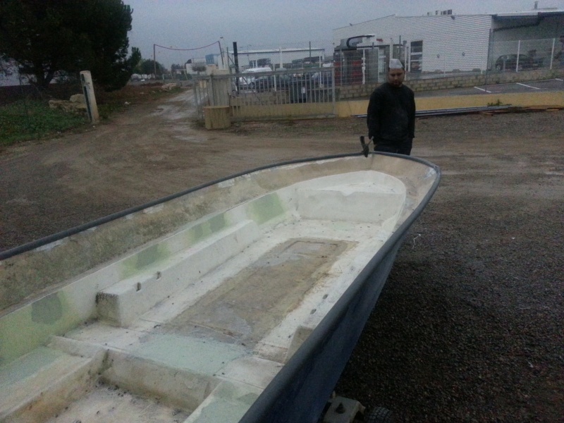 transformer un bateau en bassboat  20121117
