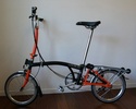 mon nouveau brompton 2013 orange & noir H6RN Brompt21