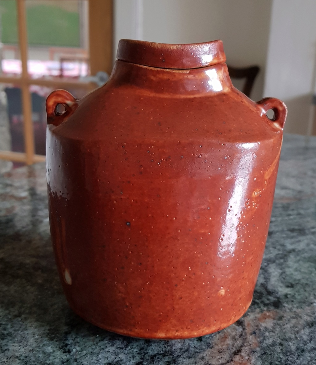 SHINO-GLAZED LIDDED JAR 2019-118