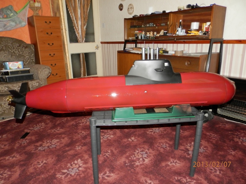 ROBBE 212 CLASS U31 SUB BUILD 00610