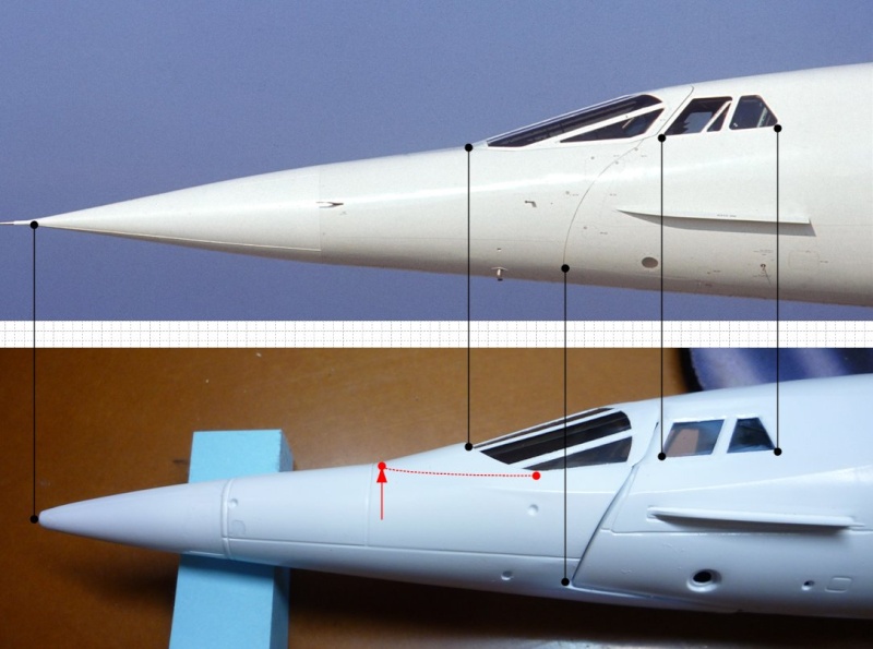 Montage Concorde Heller 1/72 Image110