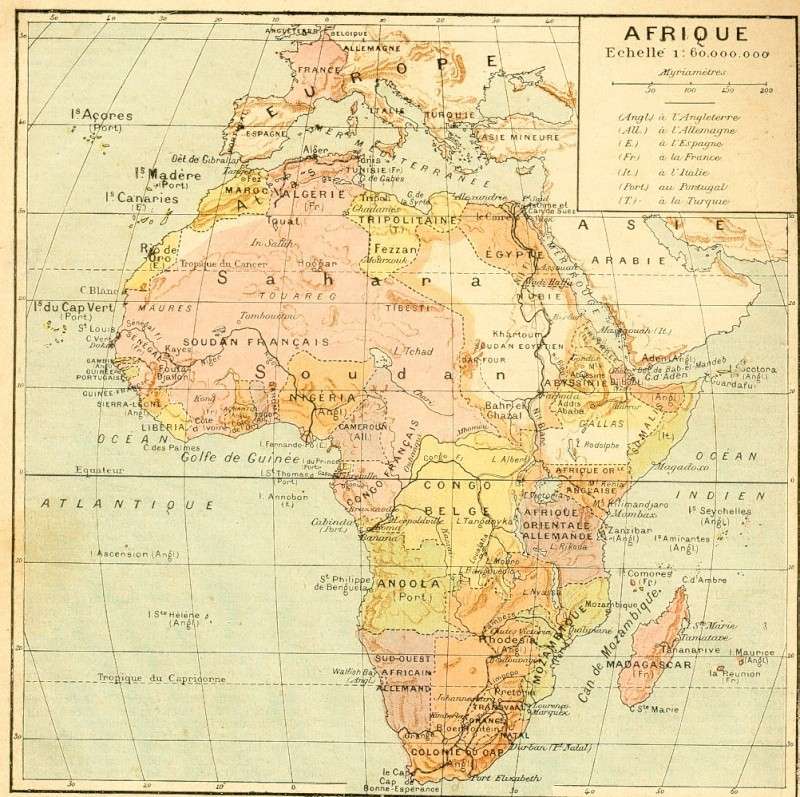 L'empire colonial allemand Afriqu10