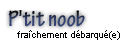 P'tit noob P'tit noob
