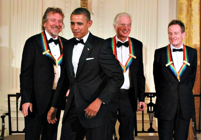 Obama a Led Zeppelin: “Chicos, cálmense. Estos cuadros son muy valiosos” R_650_12
