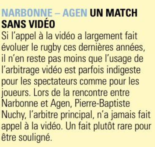 Réactions sur Narbonne / Agen - Page 6 V10