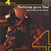 Paco Pena and his Group - Flamenco Puro Live LP Adec_410