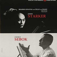 Janos Starker-Brahms Sonatas For Cello and Piano LP Amer_913