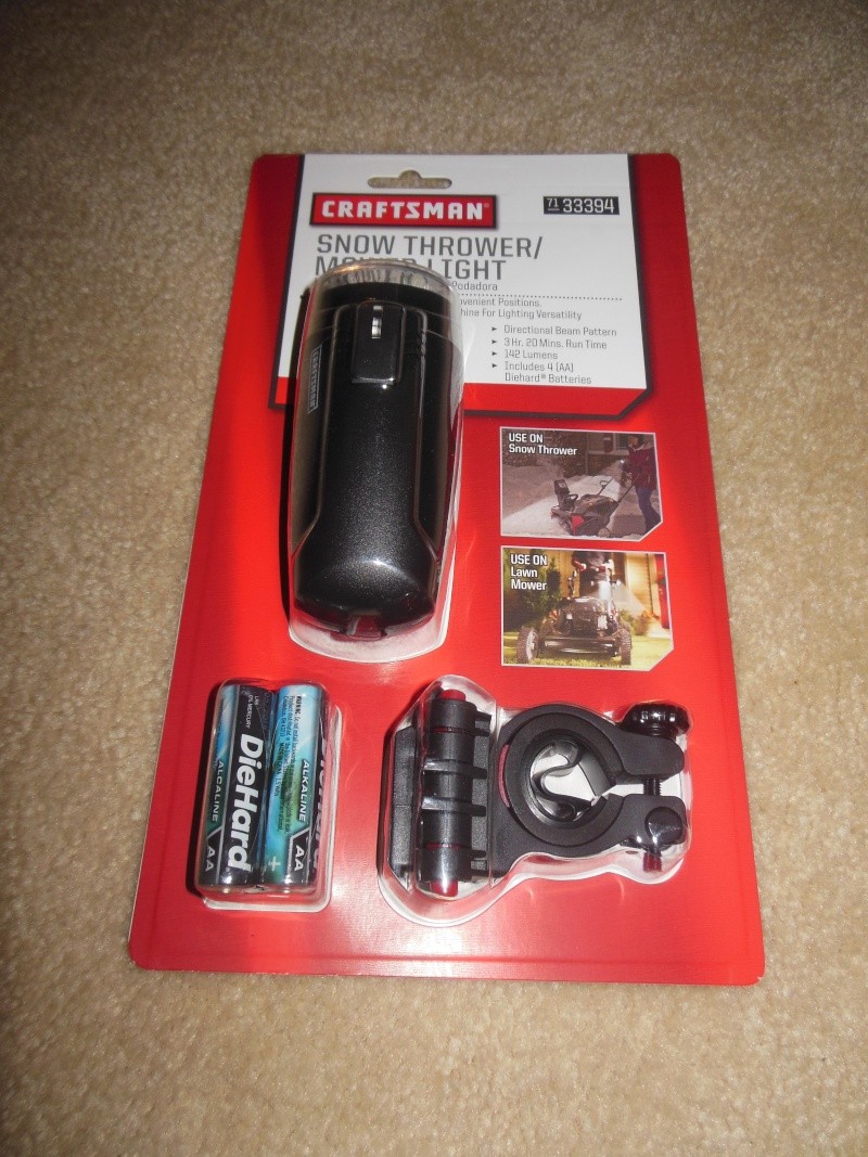 Craftsman Mower/Snowblower Light