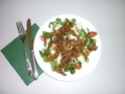 Vogerlsalat mit vegetarischem Gyros 53066314