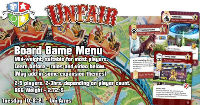 Tuesday 10th August - Uni Arms Menu10