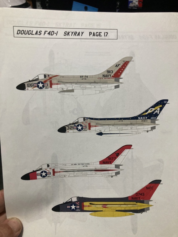 [Fisher Model & Pattern] Douglas F4D-1 Skyray 1a369010