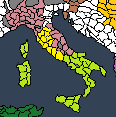 Wojna Italijska Mapka11