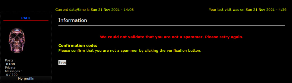 We could not validate that you are not a spammer. Please retry again. Locked14