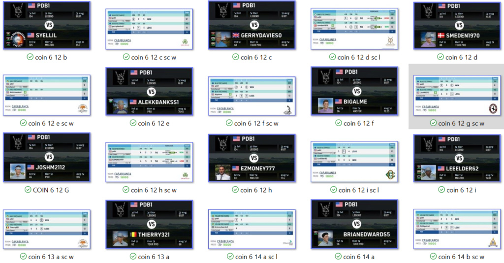 MATCHUPS & SCORECARDS JAN  through  NOV 2021 Nb_2113